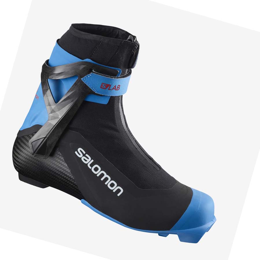 Salomon S/LAB CARBON SKATE PROLINK Erkek Kayak Botu Siyah Mavi | TR 2883XYU